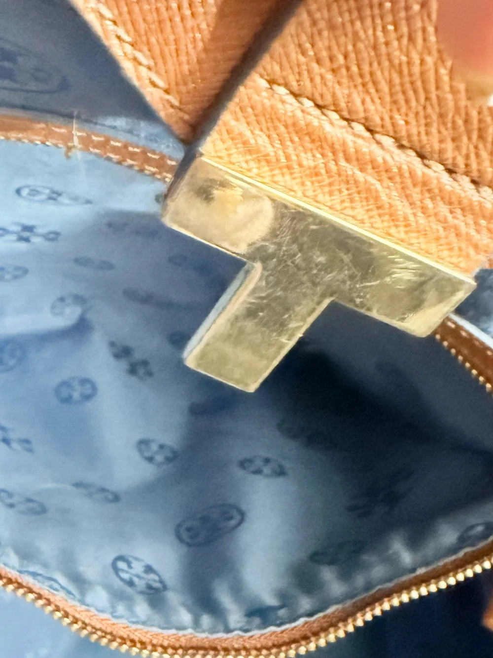 Tory Burch sleek navy